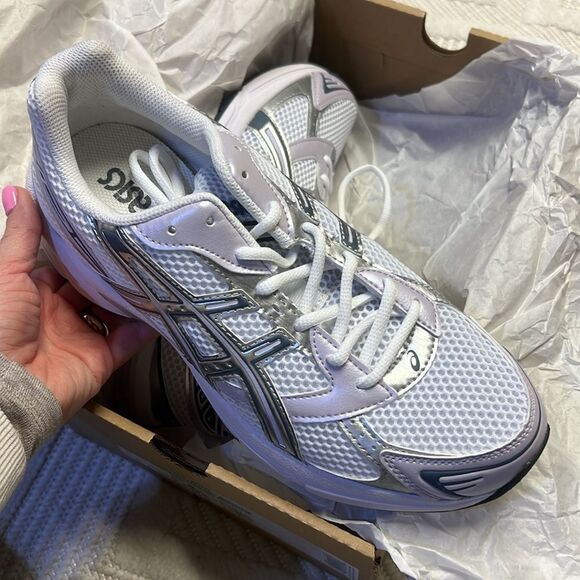 ASICS - GEL-1130 "White/Faded Ash Rock" sneakers - Picture 4 of 11